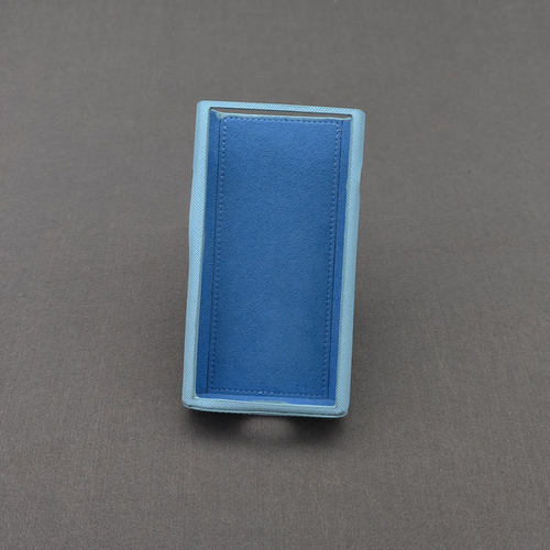 MTOCASE定制 适用于山灵M9Plus 真皮保护套皮套 布纹粉蓝