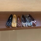 软底豆豆鞋 韩版 浅口一脚蹬单鞋 女平底2026春秋新款 复古分趾猪蹄鞋