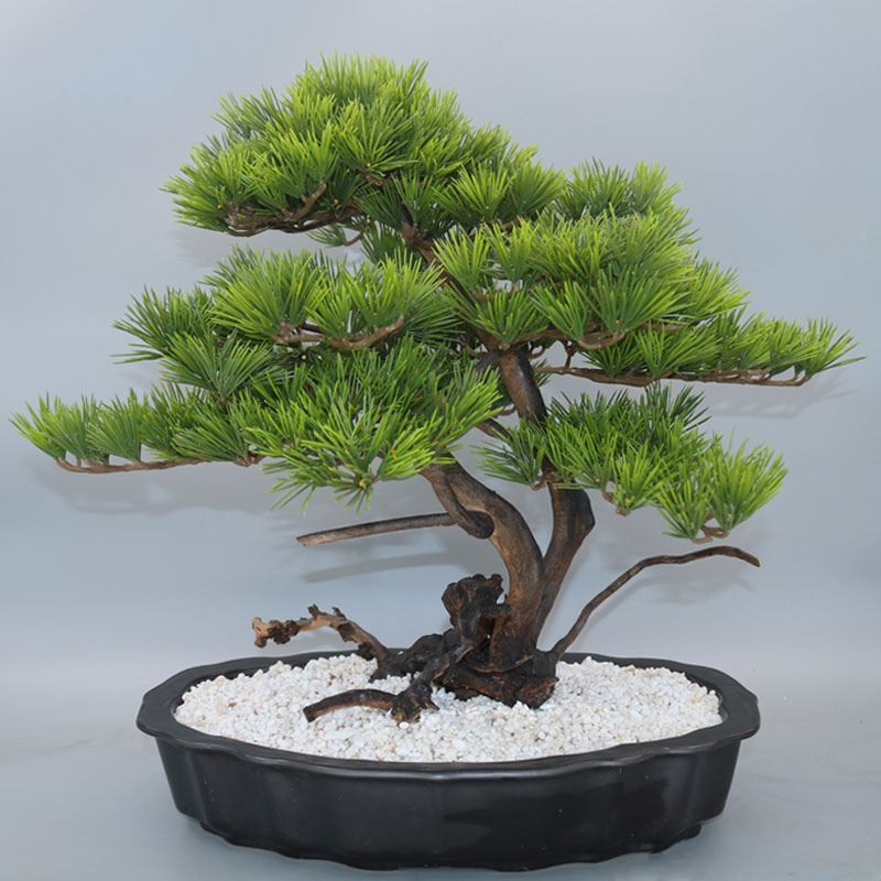 中式绿色盆栽仿真植物客厅