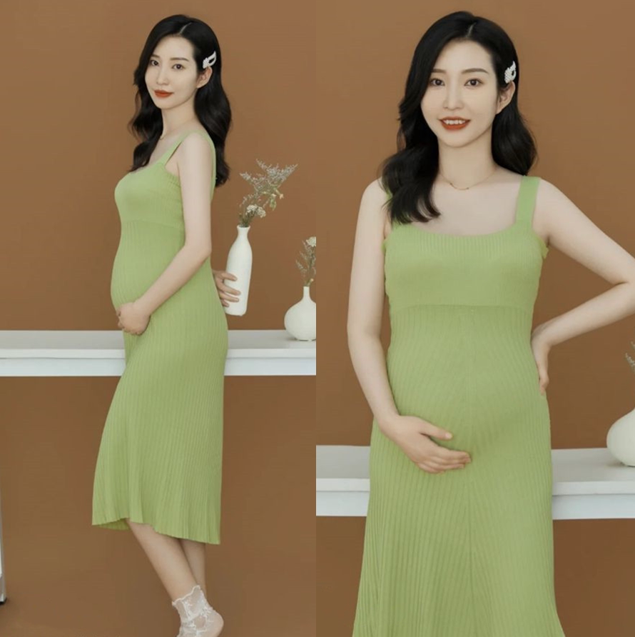 新款孕妇拍照影楼主题摄影写真服装时尚服饰妈咪纱裙艺术照相衣服