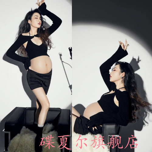 新款影楼孕妇拍照摄影服装
