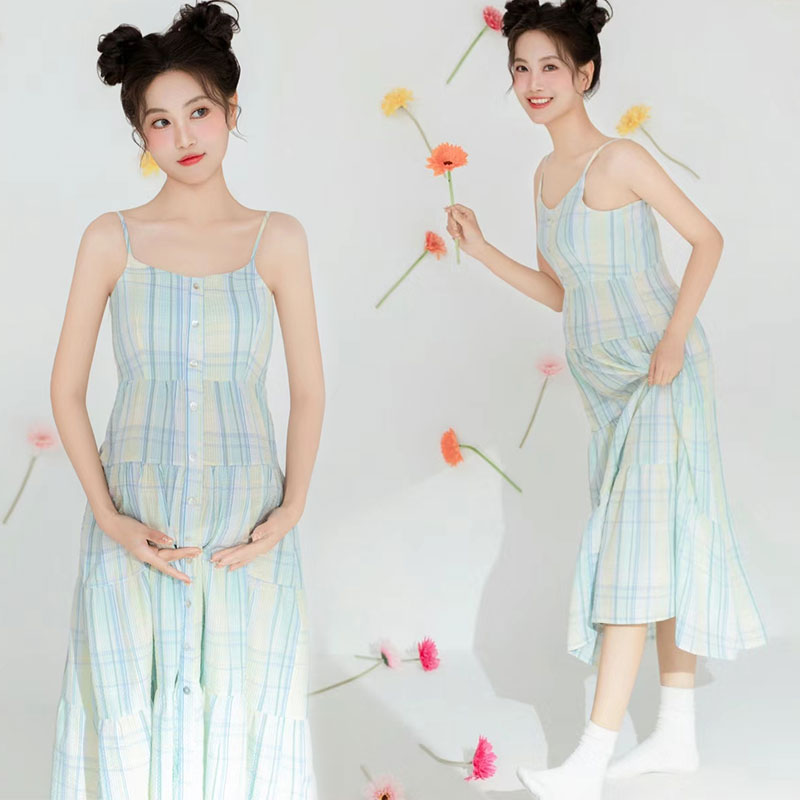 影楼新款孕妈咪唯美写真摄影服装