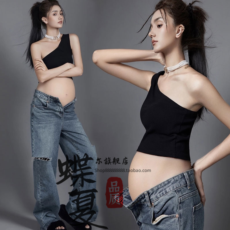 写真拍照服孕妇照衣服在家拍