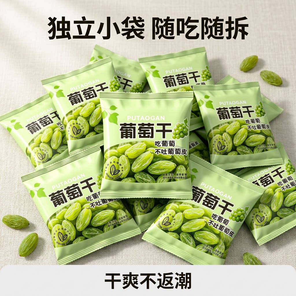 新疆葡萄干独立包装开袋即食