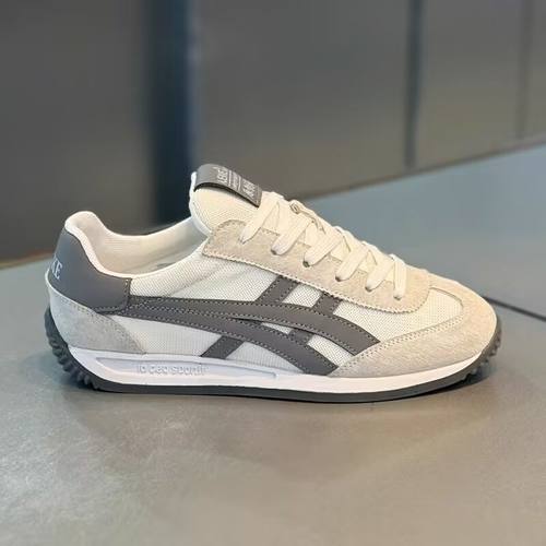 潮牌高端男鞋2025新款春夏透气网面阿甘鞋舒适软底百搭运动休闲鞋