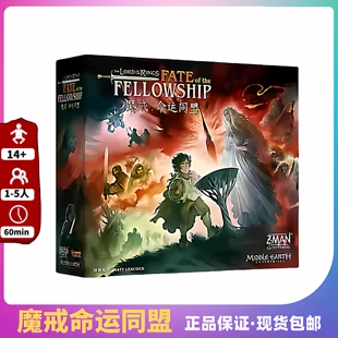 桌游正版 魔戒：命运同盟 桌面卡牌策略合作游戏简体中文版