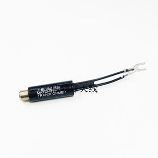 FM老式 英制F母转双头U型接头75Ω VHF UHF 收音机用接线柱 300Ω