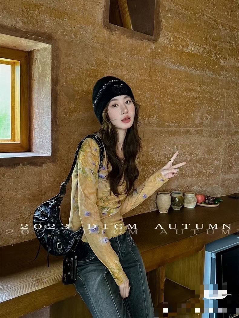 小香风双C帽子女款秋冬针织毛线帽高级感2025新款显脸小护耳冷帽