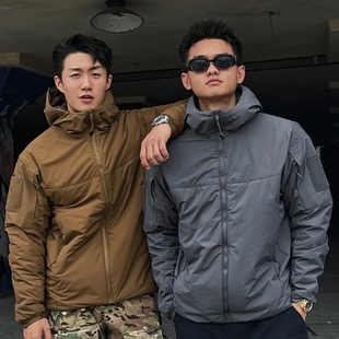 军版 gen2棉服3M新雪丽棉轻量化防风防水立领连帽棉服