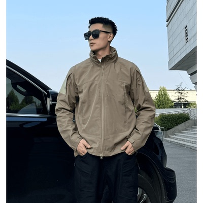 美式硬汉户外轻化夹克三防冲锋衣