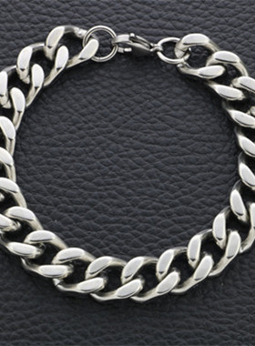 发型师夜店街舞朋克风钛钢手链