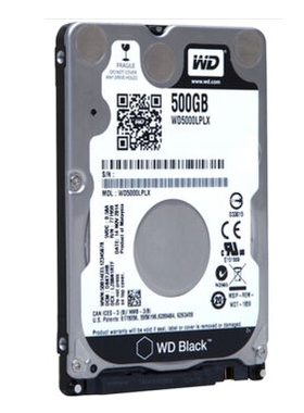 WD/西部数据 WD5000LPLX 500G黑盘 7200转32M笔记本硬盘2.5寸拆机