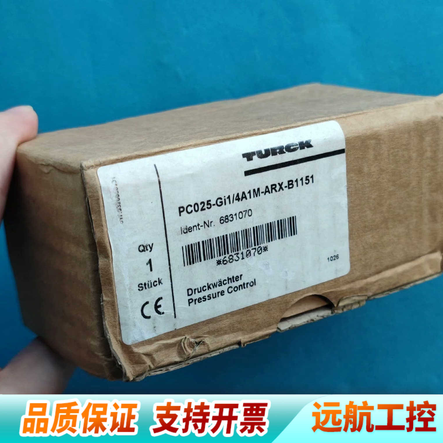 TURCK传感器PC025-Gi1/4A1M-ARX-B11.询价