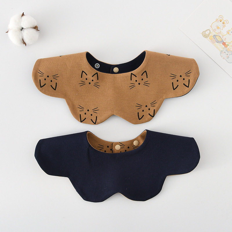 新款高颜值婴儿口水巾纱布花瓣围兜纯色双面口水兜造型宝宝围嘴,婴童用品,口水巾,淘宝优惠券,粉丝福利购,淘宝优惠卷