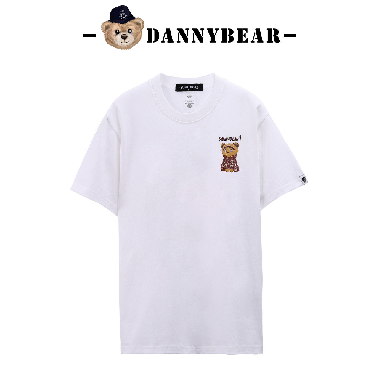 DANNYBEARJEANS男女款短袖T恤宽松大码情侣夏季短袖DJY5885001-25