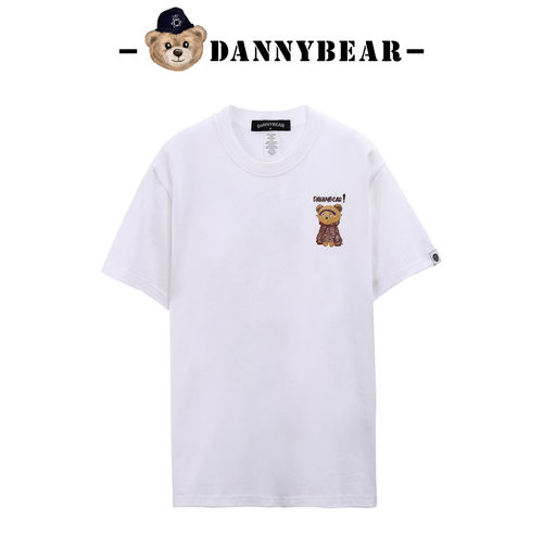 DANNYBEARJEANS男女款短袖T恤宽松大码情侣夏季短袖DJY5885001-25