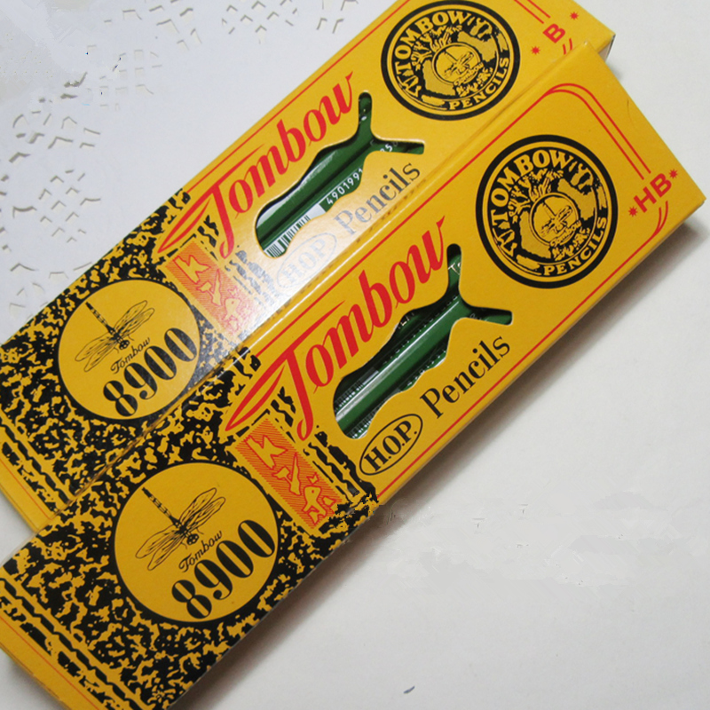 TOMBOW蜻蜓练字木头铅笔经典绿色