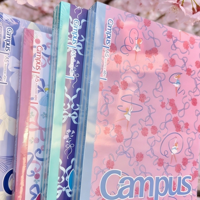 国誉Campus加藤木蝴蝶结笔记本子