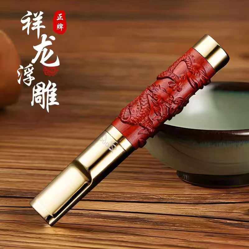ZOBO正牌粗中细三用生肖烟嘴过滤器循环可清洗高效清肺净烟器礼物