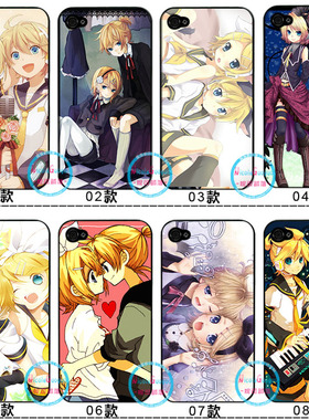 适用于华为7手机壳iphone12/x手机壳 plusse镜音双子iPhone13/11mi