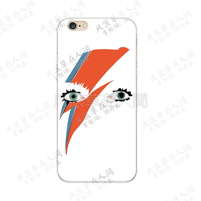 适用于iphonexs苹果11pro手机壳明星大卫鲍威David Bowieface三星