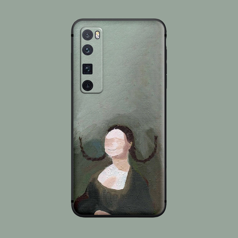 适用于华为手机壳nova9/8se/7pro/趣味创意5z/4e可爱搞怪磨砂防摔