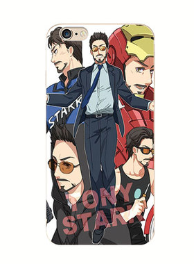 适用于华为iphonexs max苹果X小米VIVOX21p9壳手机RDJ小罗伯特唐尼