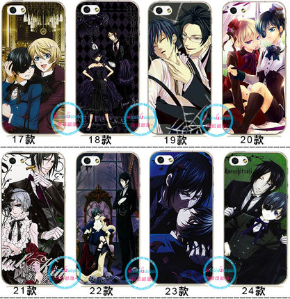 适用于iphone7黑执事xs手机壳x13/se/12/塞巴斯蒂安11pro软壳夏尔