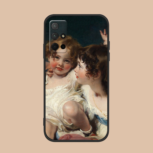 适用于荣耀30S/50se手机壳20/10硅胶软v30pro/v40/60油画可爱女孩