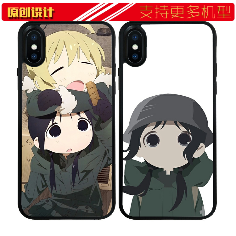 适用于少女终末旅行千户/尤莉手机壳XSMAX苹果11防摔7软11pro动漫XR