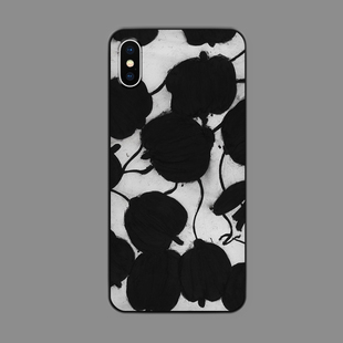 适用于萨尔坦手机壳苹果12promax欧美11艺术花朵iPhonexr美术xs/13