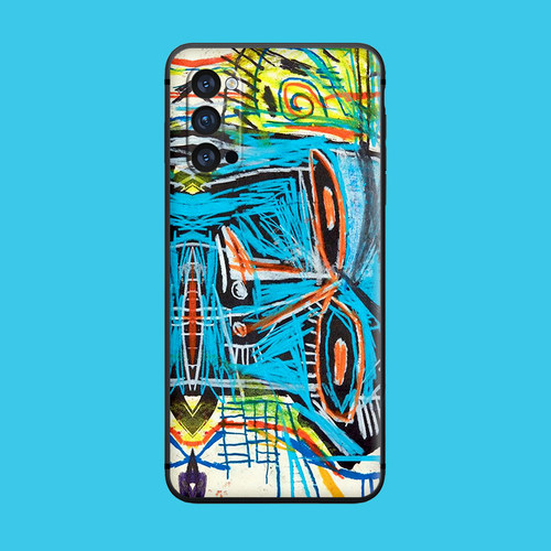 适用于硅胶防摔手机壳oppo创意r17/reno/5pro/7涂鸦findx3艺术ace2