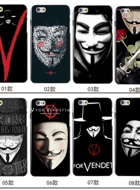 适用于华为iphone11手机壳/12/7全包Plusx13硅胶se定制V字仇杀队mi