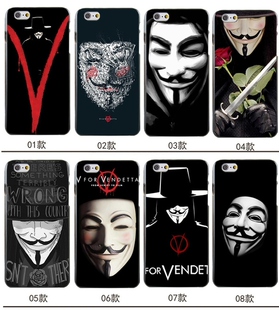 适用于华为iphone11手机壳/12/7全包Plusx13硅胶se定制V字仇杀队mi