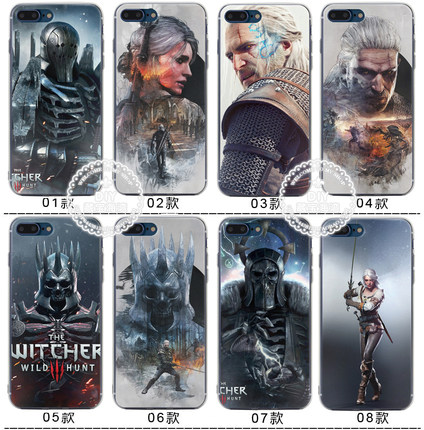 适用于华为巫师3狂猎P10mate9荣耀9手机保护软壳套11/X7plus 12 13