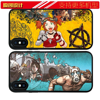 适用于游戏豳醴Borderlands无主之地3苹果13MAX手机壳iphone7/12硅