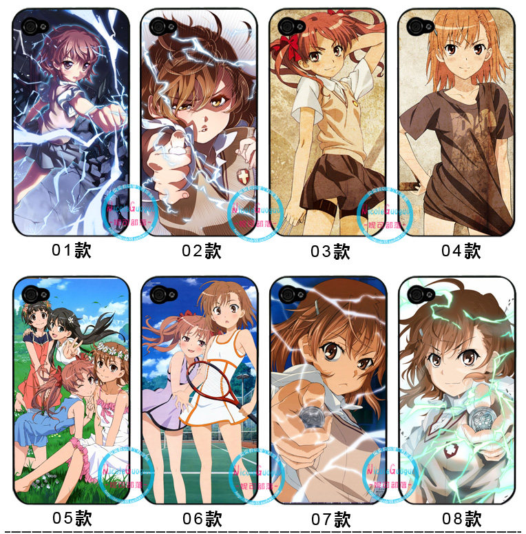 适用于炮姐iphone7手机壳X某科学的超电磁炮8/12 plus御坂美琴13/xs