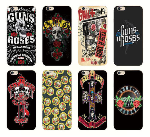 华为适用于X苹果13811proOPPOR11s手机壳Guns N' Ro7s枪炮与玫瑰