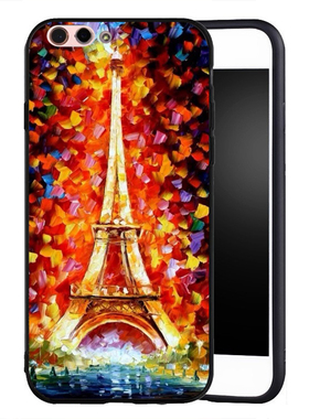 适用于华为OPPOR11手机壳R11sR9硅胶R9SPLUS潮男女款款铁塔情怀mi