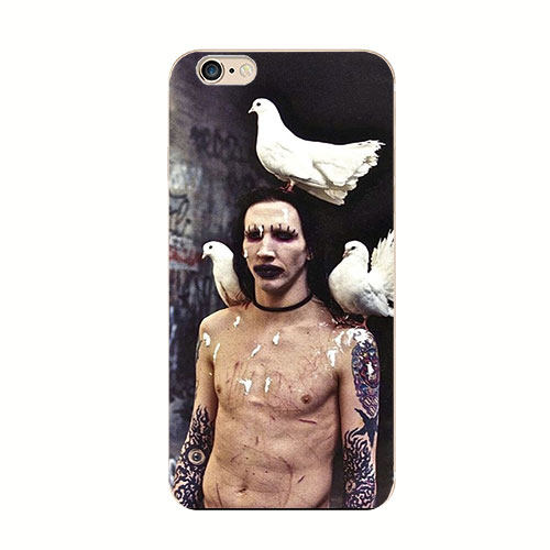 华为适用于136苹果X11pro荣耀9小手机壳Marilyn Manson玛丽莲曼森