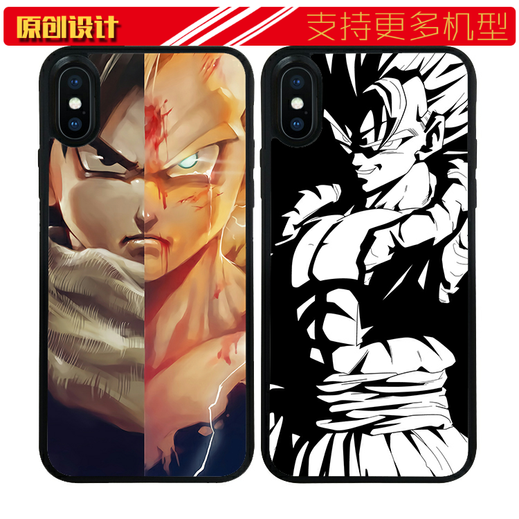 适用于七龙珠超Z孙悟空悟饭超级赛亚人苹果13MAX壳手机iphone7/128p