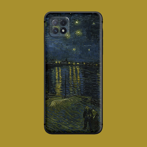 适用于星空油画手机壳oppoa93/a72欧美艺术k5/k7x美术生a52复古a92s