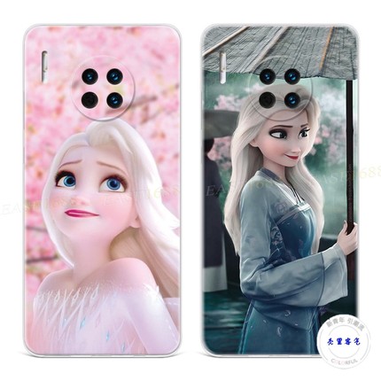 适用于樱花艾莎公主华为mate30手机壳40pro+50古风20x中国风10e9女8
