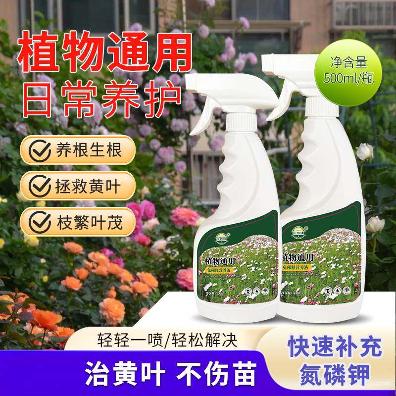 免稀释植物营养液通用型盆栽肥料室内绿植发财树养花卉叶面喷施肥