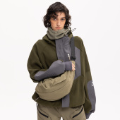 男女同款 MWO 撞色拼接环保抓绒厚卫衣外套 AW25城市户外系列