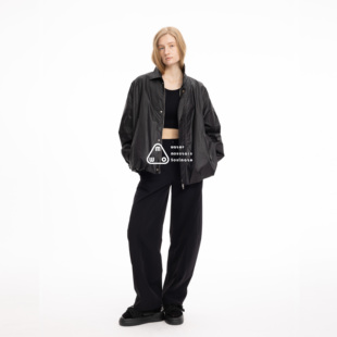 MWO 解构灯笼翻领纯棉涂层夹克外套 男女同款 SS26通勤系列