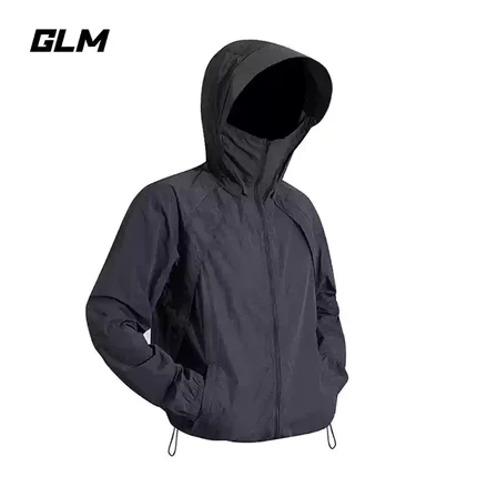 GLM夏季轻薄透气防晒衣户外旅游纯色户外抗UV防晒服男女外套
