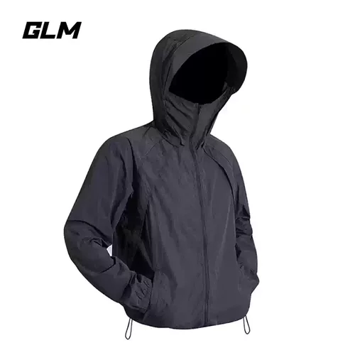 GLM夏季轻薄透气防晒衣户外旅游纯色户外抗UV防晒服男女外套