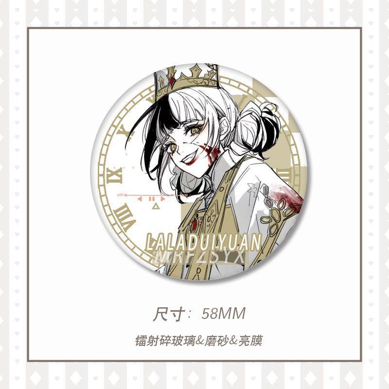 啦啦队员木偶师囚徒入殓师周边吧唧第五人格游戏徽章装饰挂件谷子