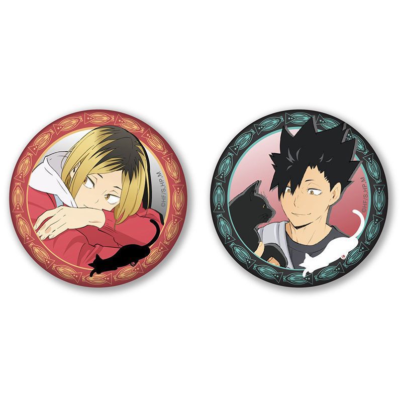 排球少年!!孤爪研磨及川彻二次元周边吧唧徽章胸章挂件